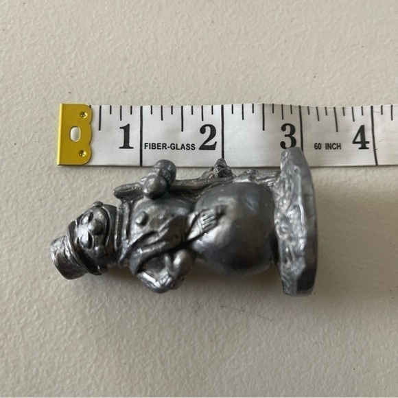 Vintage Michael Ricker Pewter snowman Figurine 1987 - Picture 14 of 14